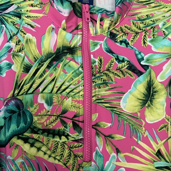 Tommy Bahama 3/4 Zip Active Top size L - Picture 3 of 5